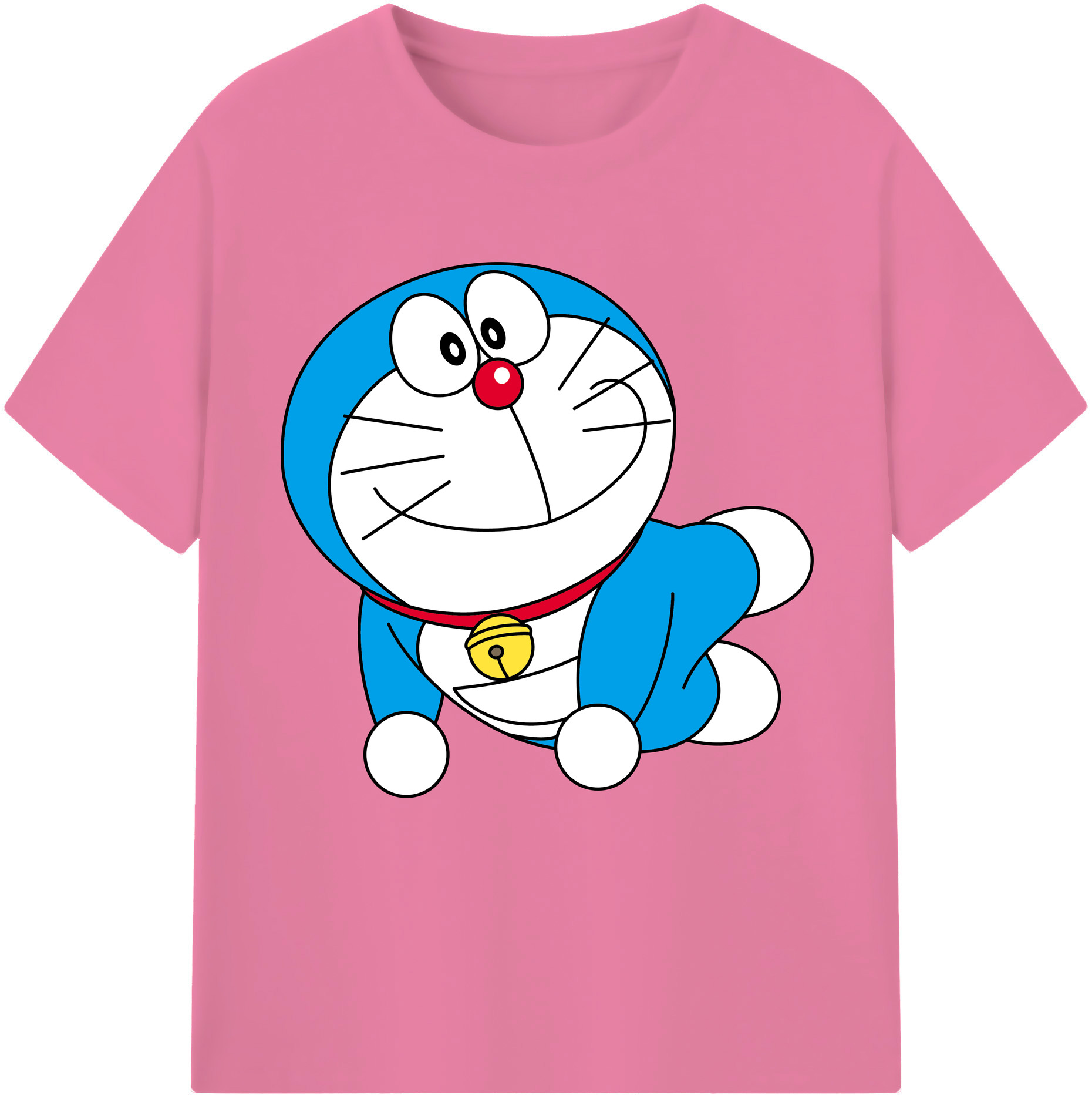 （画像用） ドラえもん Doraemon 綿100％半袖Tシャツ（フロントプリント）